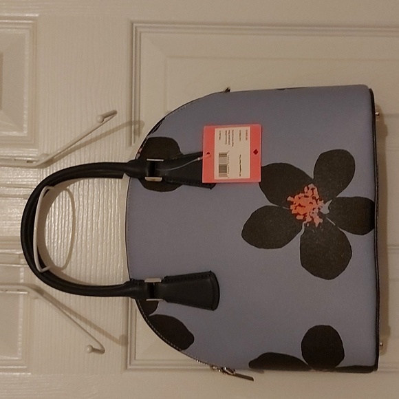 Kate Spade Sylvia Grand Flora Large Dome Satchel Handbag - Picture 2 of 8